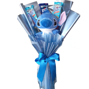 Buquê stitch e chocolates