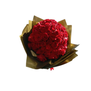 Buquê com 100 Rosas
